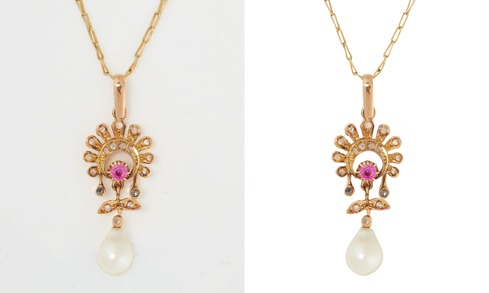 Precise clipping path for background removal and image enhancement