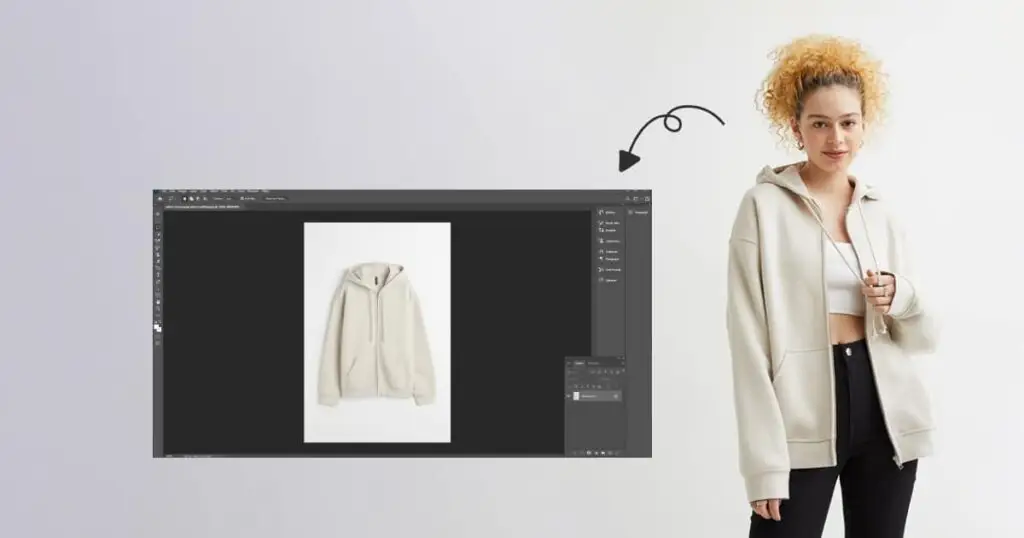 Professional clothing photo editing for fashion products