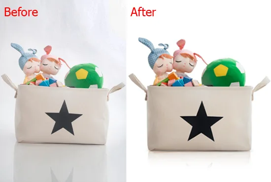 Clean and precise background removal on fashion/product photo