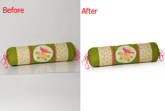 Clean and precise background removal on fashion/product photo