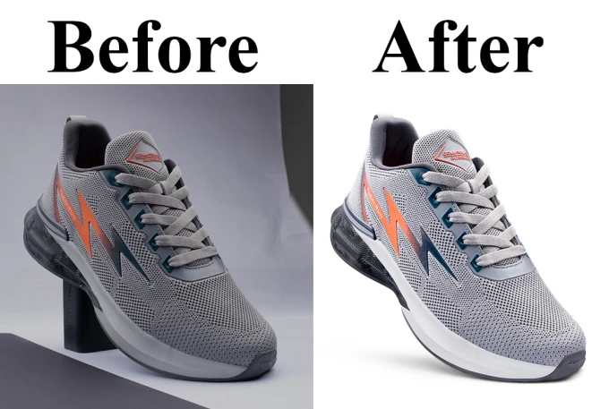 Clean and precise background removal on fashion/product photo